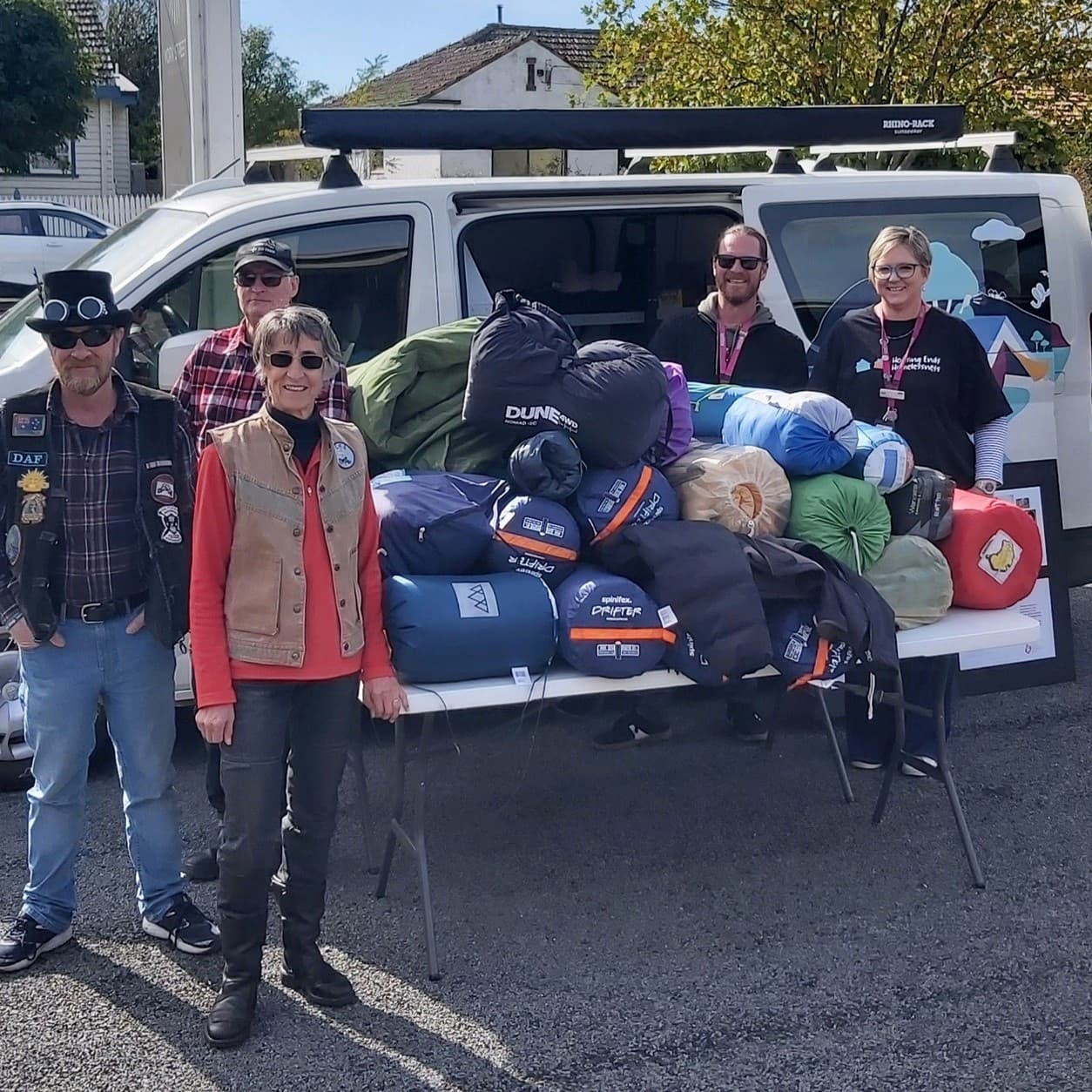 cma-members-manning-the-stand-at-blessing-of-the-bikes-nagambie-2023